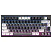 YUNZII AL80 Tri-Mode Hot-Swap Aluminum Mechanical Keyboard Black