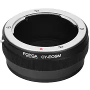 FOTGA Adapter for Contax Yashica CY Mount lens for Canon EOSM M6 M50 II Camera