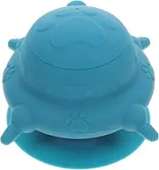Puppy Feeding Bowl Rabbit Feeder Silicone Puppy Feeder Puppy Bottles for Nursing Puppy Milk Puppy Supplies Kitten Feeders for Multiple Kittens Silica Gel Sky-Blue