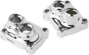 Arlen Ness 10-Gauge Lifter Block Covers Chrome 12-582