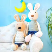 在飛比找Yahoo!奇摩拍賣優惠-娃娃屋樂園~Le Sucre法國兔砂糖兔(無袖毛衣款)60c