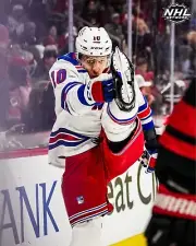 Artemi Panarin 2024 Playoff Overtime Goal New York Rangers 8x10 NHL Hockey Photo