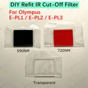 Camera DIY Refit IR Cut Off Infrared Filter For Olympus E-PL1 E-PL2 E-PL3