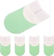 WOFASHPURET 5pcs Eyelash Measurement Ruler Precision Eyelash Stencils for Symmetrical Curling Measurement Tools for Salons and Personal Use
