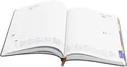 Parliky Elegant Schedule Book for Daily Appointments Task Management Monthly and Weekly Layouts for Students Professionals