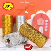 Macrame Cord Rope Ribbon Crafts DIY Gold Silver Rope For Sewing Twine 2024 Nice