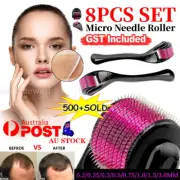 540 Titanium Micro Needle Roller Beard Hair Growth Skin Care 0.2-3.0MM