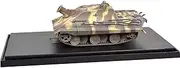 1/72 WWII German E-50 Super Heavy Mortar Sturm Tank Model PC Battle Tank Vehicle Miniature Hobby Model for Adult & Kids