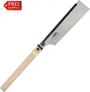 SUIZAN Japanese Pull Saw Hand Saw 240Mm Dozuki Dovetail Saw for Woodworking Tool