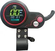 Electric Scooter LCD Meter Power Speed Display Switch, for Kugoo, for M4 Pro FLJ T113 Janobike, for Zero, 10x E-Bike Universal Accessories Electric Scooter Display Screen(SEALUP 6P)