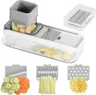 Mini Garlic Slicer Multi-Functional Mandoline Slicer Veggie Shredder Garlic-Ging