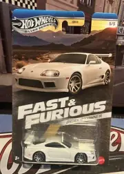 2025 HOT WHEELS SILVER SERIES FAST & FURIOUS BRIAN O’CONNER TOYOTA WHITE