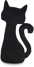Meow! Black Cat Door Stopper Polyester 28 cm
