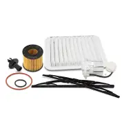 Sakura Front Wiper Blades & Filter Service Kit for Toyota Corolla ZRE152R 1.8L