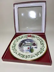 Lenox 2000 Bringing Home Christmas Annual Holiday Collector's Plate NIB R182