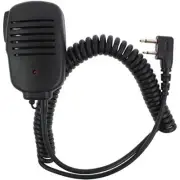 Remote Speaker Mic Microphone PTT for 2pin Two Way Radio Icom Maxon Yaesu Vertex