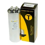 TitanPro TRC80 HVAC Round Motor Run Capacitor. 80 MFD/UF 370 Volts