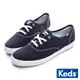 【Keds】CHAMPION 品牌經典綁帶休閒鞋-藍 (9211W110004)