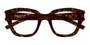 Saint Laurent SL 640 002 Men's Glasses Tortoiseshell Size 49 - Private Health Rebate - Blue Light Block Available