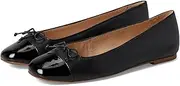[Jack Rogers] Women's Kenlyn Cap Toe Ballet-Leather/Patent Flat