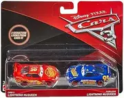 Disney/Pixar Cars 3 Lightning McQueen and Fabulous Lightning McQueen Die-Cast Vehicles