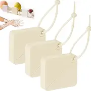 2024 Paper Soap Sheets for Travel, Portable Travel Soap Paper Sheets Hand Washing Outdoor Dissolvable Soap, Soap Sheets for Traveling Camping, Portable Soap Sheets (Beige*3)