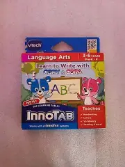 VTech InnoTab Learning to Write with Cody & Cora Language Arts Game Cartridge***