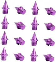 [Generic] Pack of 16 Replacement Spikes for Running Shoes, Running Shoe Spikes, 7 Mm, Metal Running Spikes for Sprint, Cross Country, Short Run