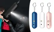 Safety Siren Keychain Loud Alarm for Women Protection with LED Light