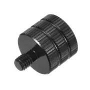 Mic Stand Adapter 1/4 Female to M5 Male Screw Thread for Camera Tripod