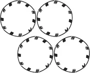 Model Y 21 Inch Wheel Rim Protector ABS Rim Guard Rim Hubcap Cover Car for Tesla Model Y Performance 2021-2023, Wheel Rim Protector Guard (Matte Black)