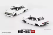 1:64 Datsun 510 Street Nismo V2 -- White -- KaidoHouse x Mini GT KHMG122