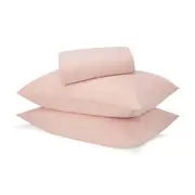 Soft Touch Sheet Set - Double Bed, Pink