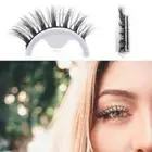 Beauty Wispy Thick Reusable 3D Mink Natural Curly Self-adhesive False Eyelashes