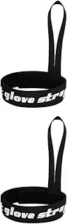 [yuksok] 2Pcs Elastic Ski Glove Wrist Strap Sport Glove Safe Strap Nylon Lightweight Elastic Wrist Leash for Skiing Adults Accessories