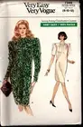 Vogue Pattern 7349 Ladies Half Size Dress izes 8 - 10 - 12