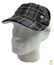 KANGOL Plaid Supre Ushanka Sherpa Chullo Lined Hat Warm Winter Ear Trapper Flying