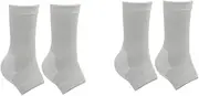 Bamboo Compression Socks Winter Anti Fatigue Sleeping Foot Sleeves Pain Relief Ankle Support 2 Pairs