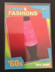 Lava Lamp 1960s Fad, 2011 Topps American Pie Collector Card
