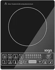 SOGA Cooktop Electric Smart Induction Cook Top Portable Kitchen Cooker Cookware