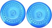 2pcs Pet Dog Fetch Toy Dog Flying Disc Toy Chewing Plaything Pet Fetch Toy Dog Chew Toy Dog Bite Toy Pets Flying Disc Dog Interactive Plaything Dog Training Prop Pet Toy