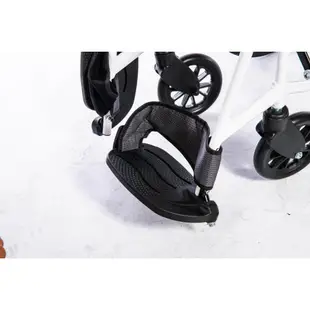 🔅宏康醫療器材🔅[現貨供應］均佳JW-250 鋁合金掀腳輪椅..輕巧型