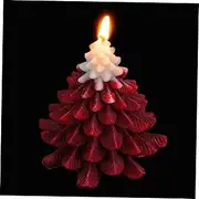 Ipetboom Large Christmas Tree Scented Candle Decorative Home Fragrance Ideal for Christmas Parties Theme Events