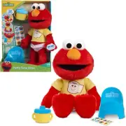 Elmo 12-Inch Plush Potty Training Toy, Sounds & Phrases, Age 18 Months+