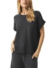 Splendid Veronica Short Sleeve Pocket Tee