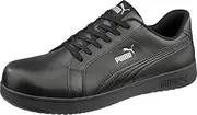 [PUMA] Safety Women's Iconic Black Low SD Safety Shoes, Composite Anti Slip Toe