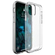 For iPhone 12 Pro/12 Case, Shockproof Clear Grippy Cover