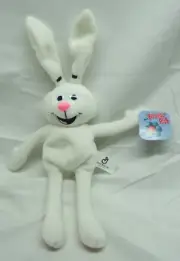 General Mills Breakfast Pals WHITE TRIX RABBIT 8" Plush STUFFED ANIMAL 1998 NEW