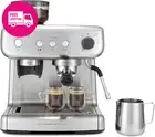 Barista Max Espresso Machine, Latte & Cappuccino Coffee Maker with Integrated Be