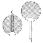 1Pc 3000V Electric Mosquito Racket Mosquito Killer Lamp USB Rechargeable Foldabl